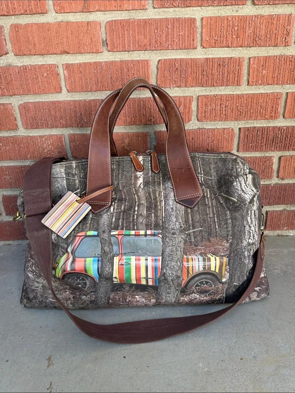 Paul Smith Forest Mini Cooper  Weekender Bag